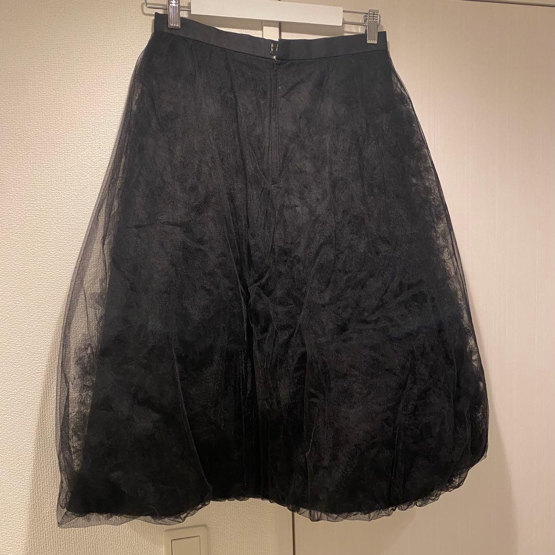 noir kei ninomiya チュール スカート　コムデギャルソン