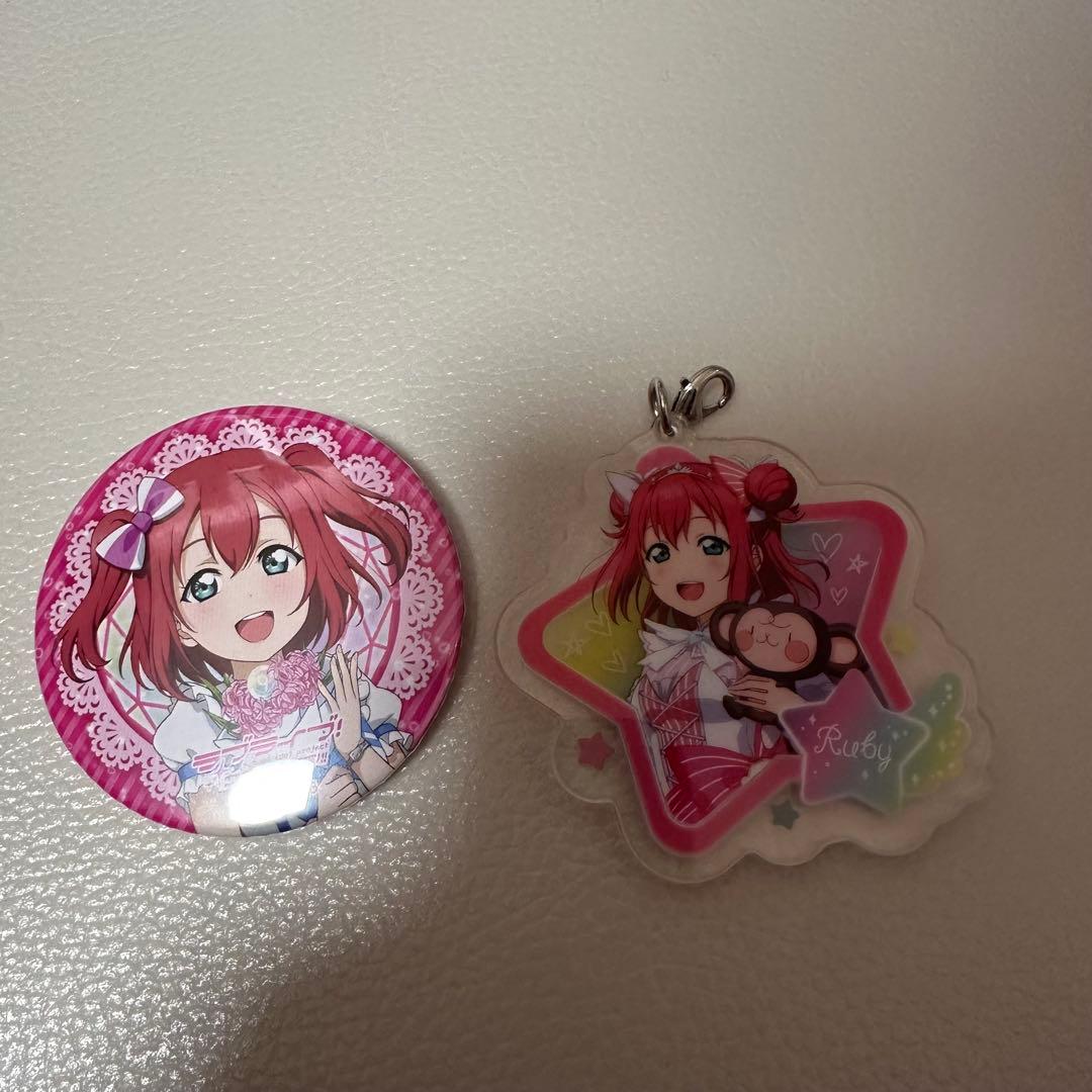 ラブライブ 黒澤ルビィ ラブライブフェス 缶バッジ - メルカリ