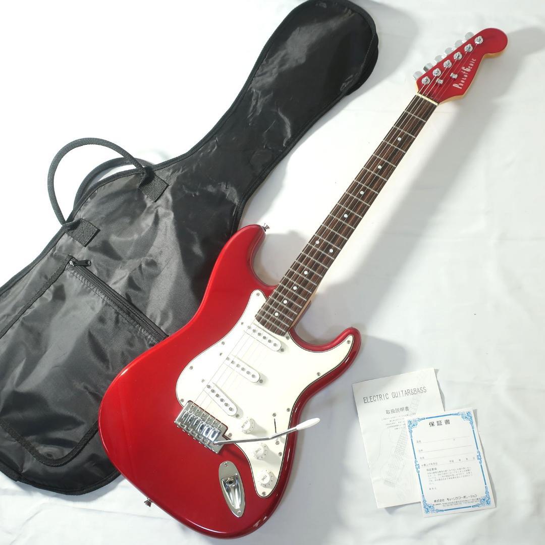 美品 Photogenic ストラトタイプ エレキギター ケース付 Amazon | Photogenic フォトジェニック エレキギター 初心者入門