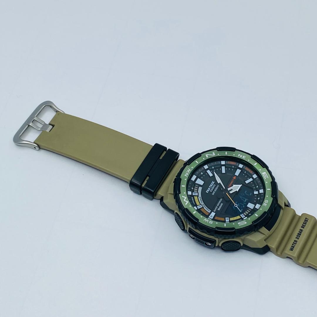 CASIO　プロトレック　PRT-B70　カーキ　PROTREK　釣り人モデル