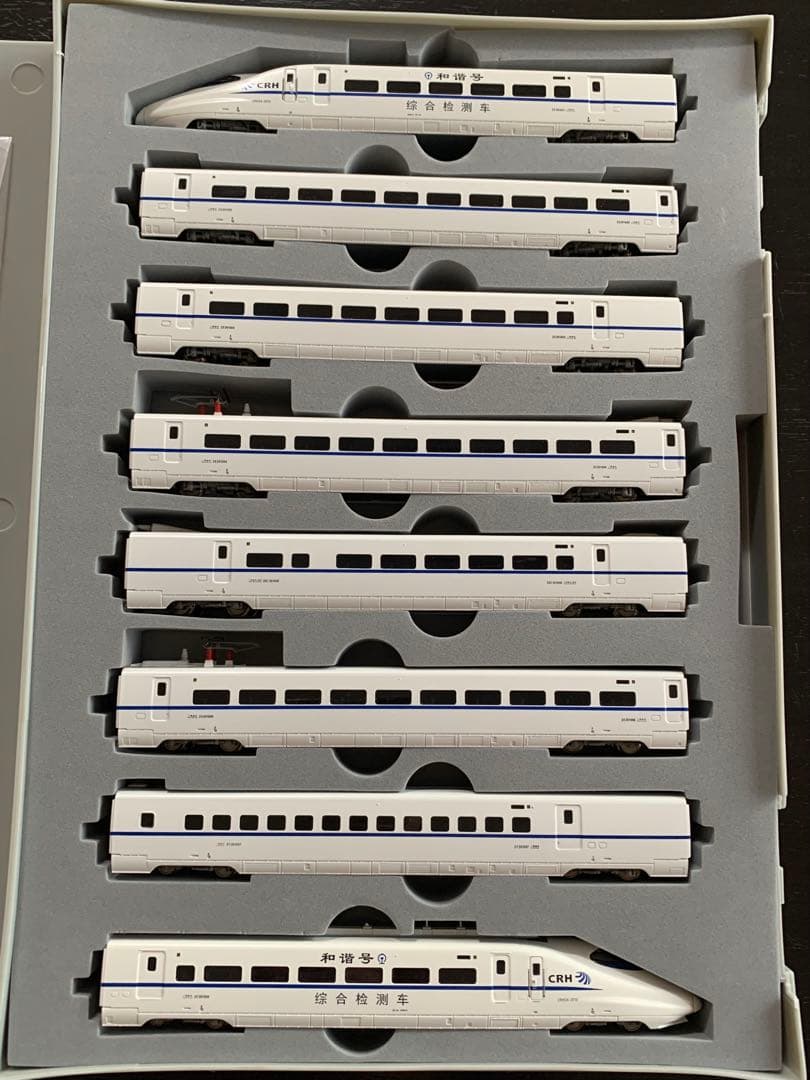 KUNTER CRH2A-2010 総合検測車8両編成 [室内灯組み込み済み]