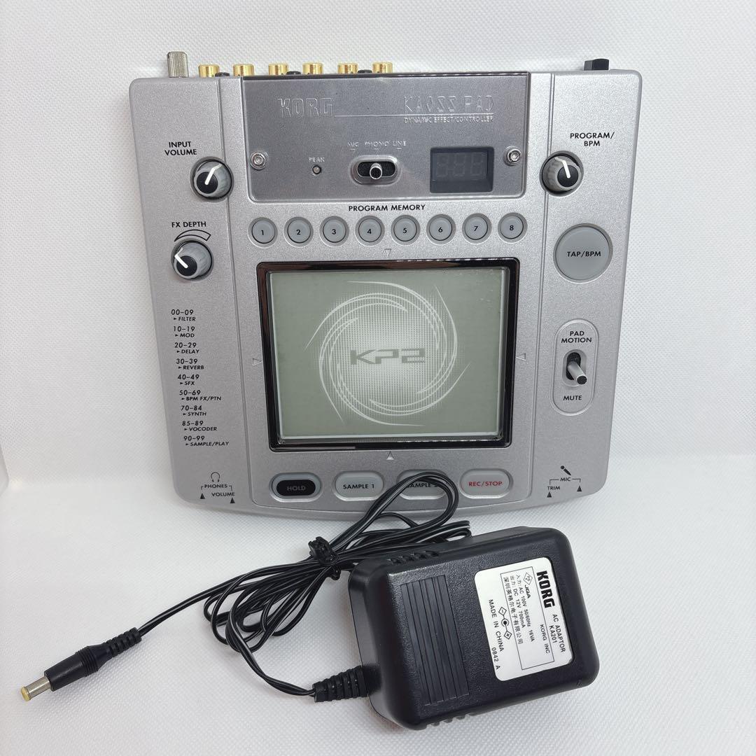 純正アダプター付き】KORG KAOSS PAD KP2 コルグ カオスパッド - メルカリ
