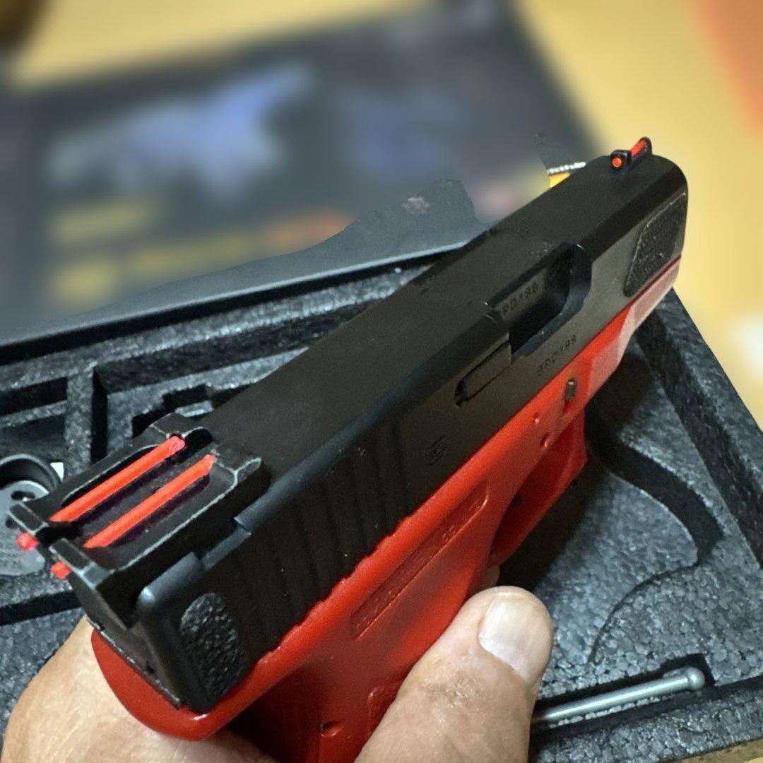東京マルイ　グロック26　GLOCK 26　レッド　赤