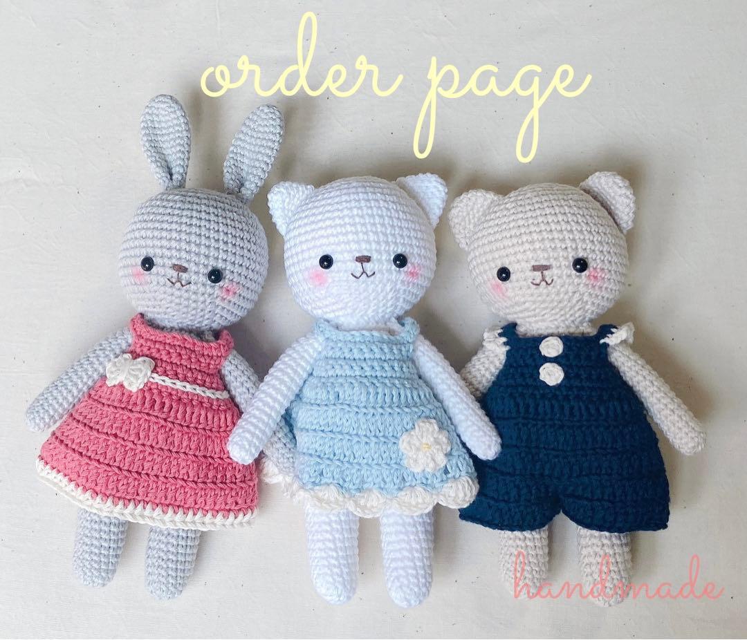 ハンドメイドあみぐるみオーダー品