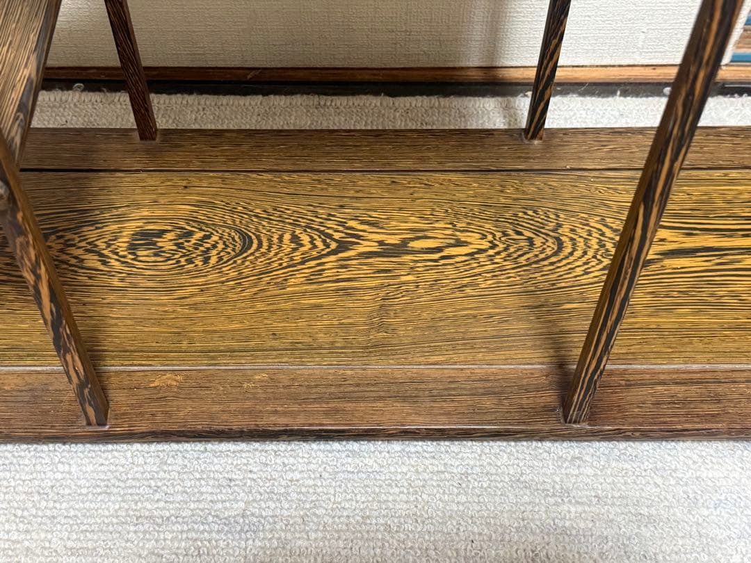 茶棚 タガヤサン 違い棚 茶道具 送料込み251220