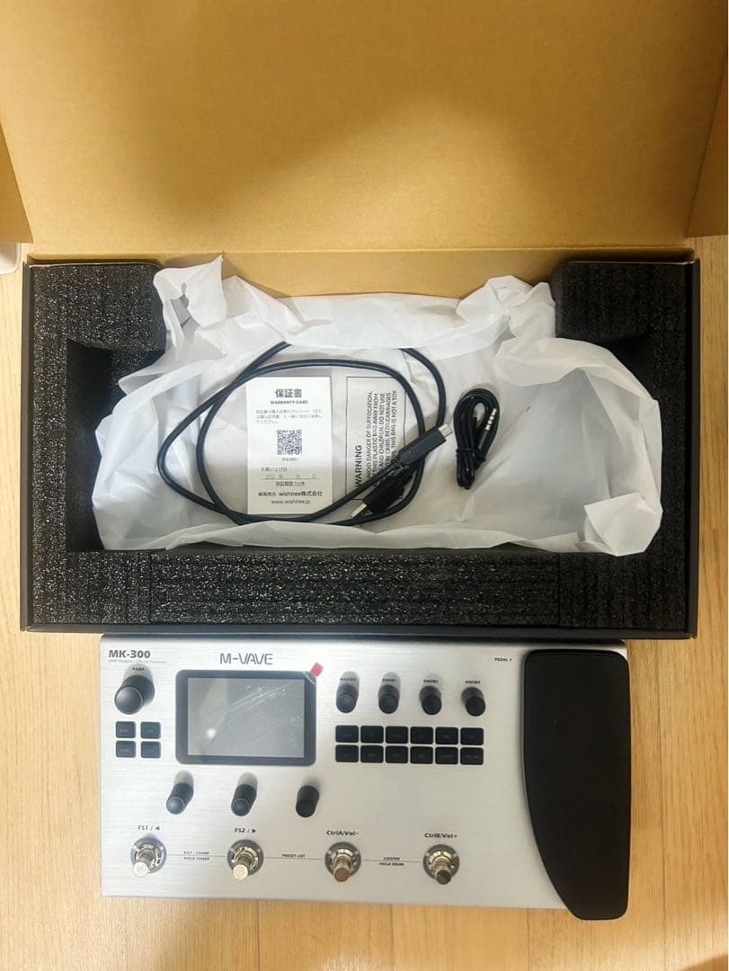 【24時間以内発送】M-VAVE MK-300 マルチエフェクター