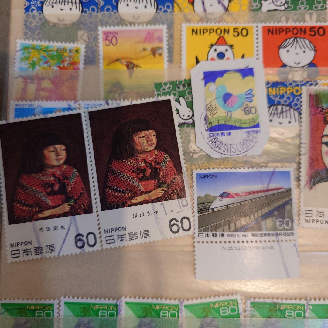 日本 使用済み切手 コレクション 55枚まとめ売り ページ3 - メルカリ