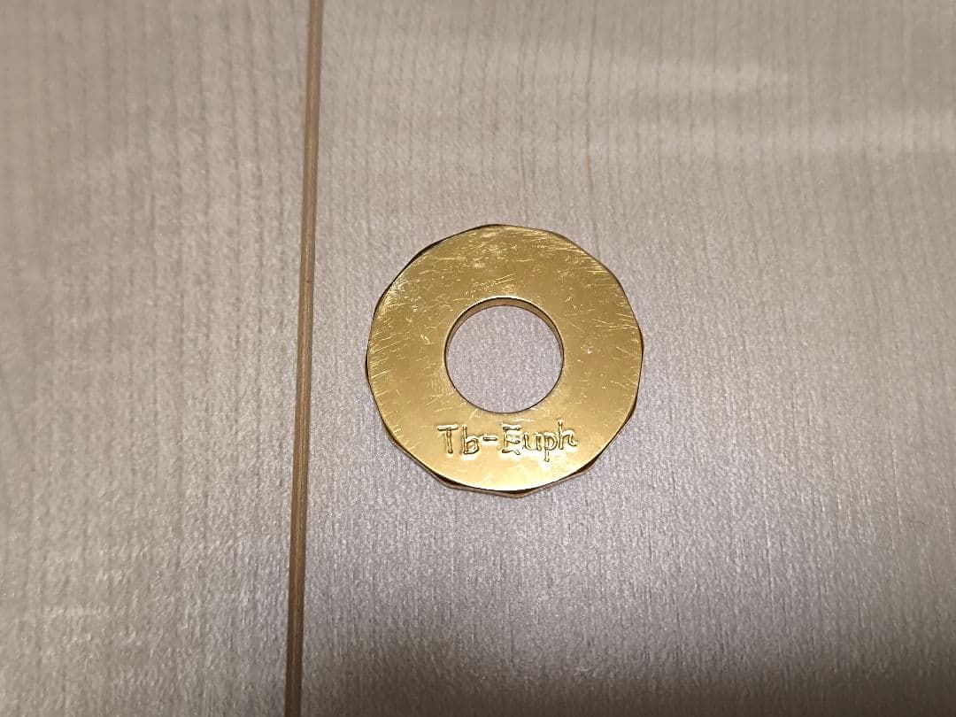 え*け様 JUN'S ジュンズ マウスピース ディスク リング 太管トロンボーン