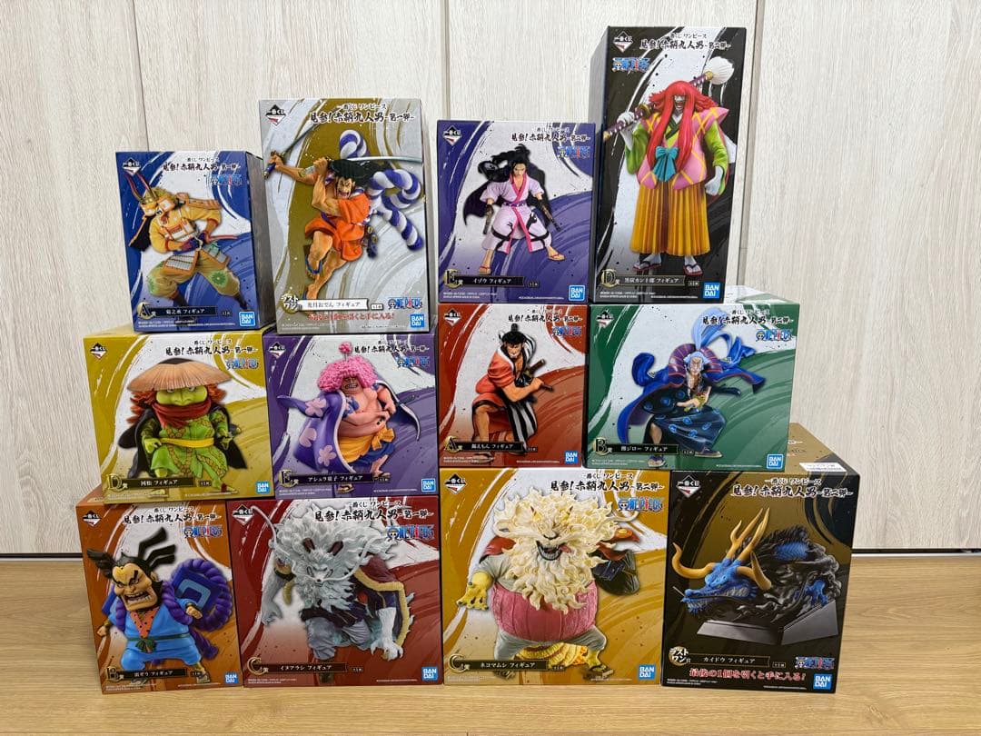 一番くじ ワンピース 見参！赤鞘九人男 第一弾・第二弾