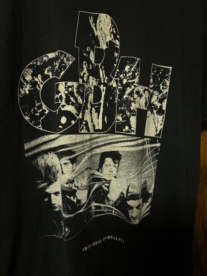 GBH グラフィックプリント Tシャツ ブラック GBH グラフィックプリント
