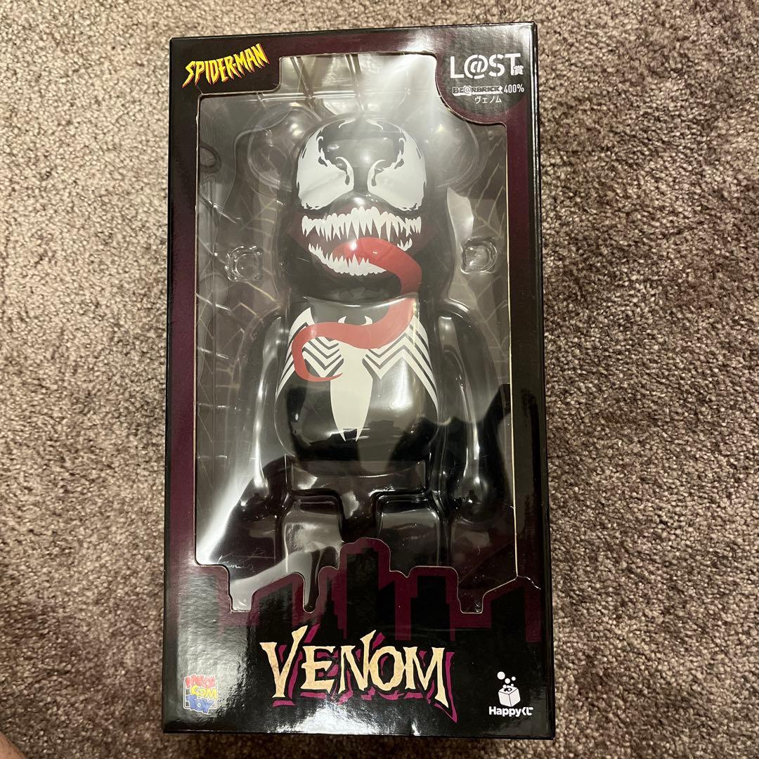 HappyくじBE@RBRICK 400% ラストワン賞 ヴェノムベアブリック