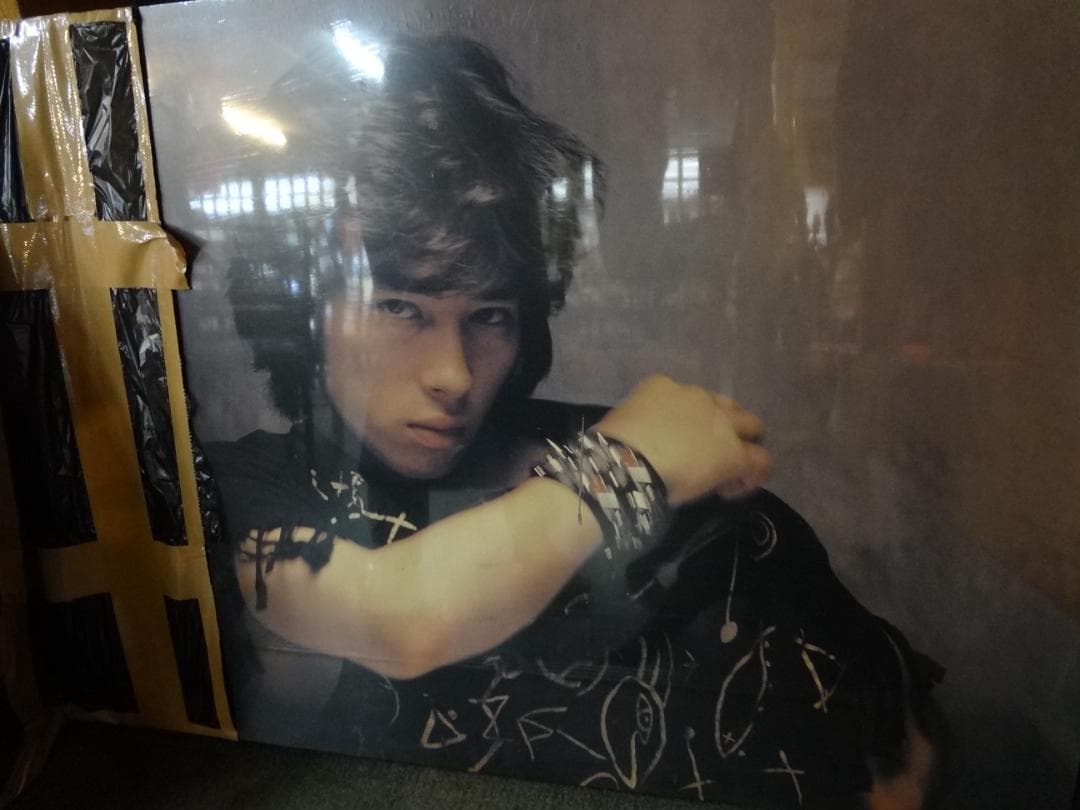 真田広之1980年代　オリジナルポスターパネル　　入手困難非売品グッズ