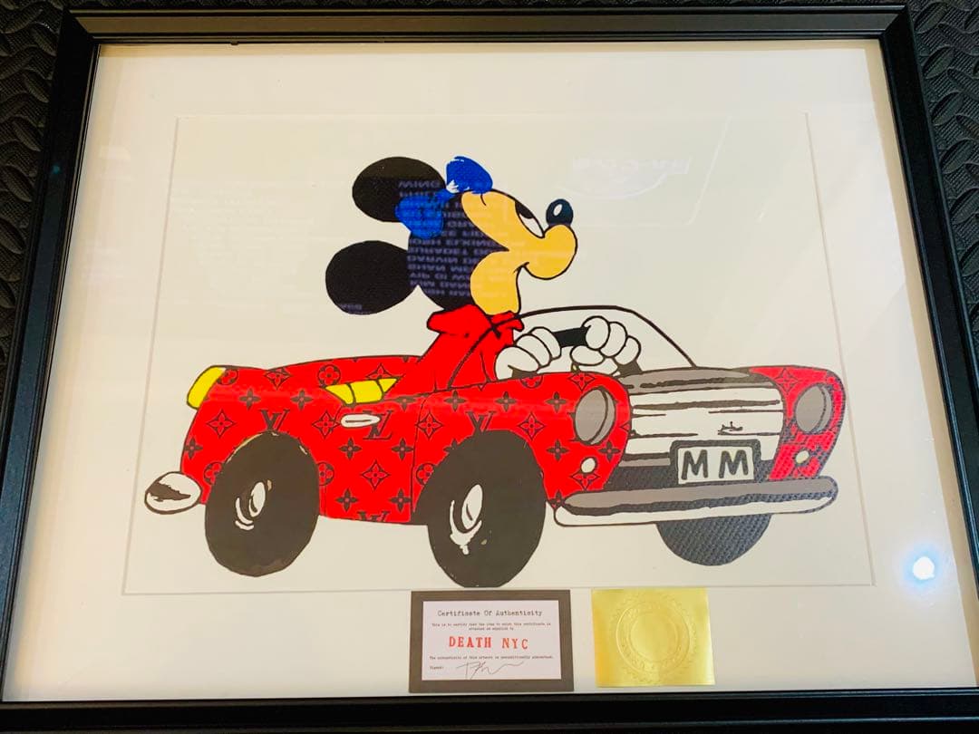 今週値下げ！世界 限定品　正規品DEATH NYC ポップアート ルイヴィトン DEATH NYC 世界100枚限定 現代アート マイケルジャクソン ヴィトン