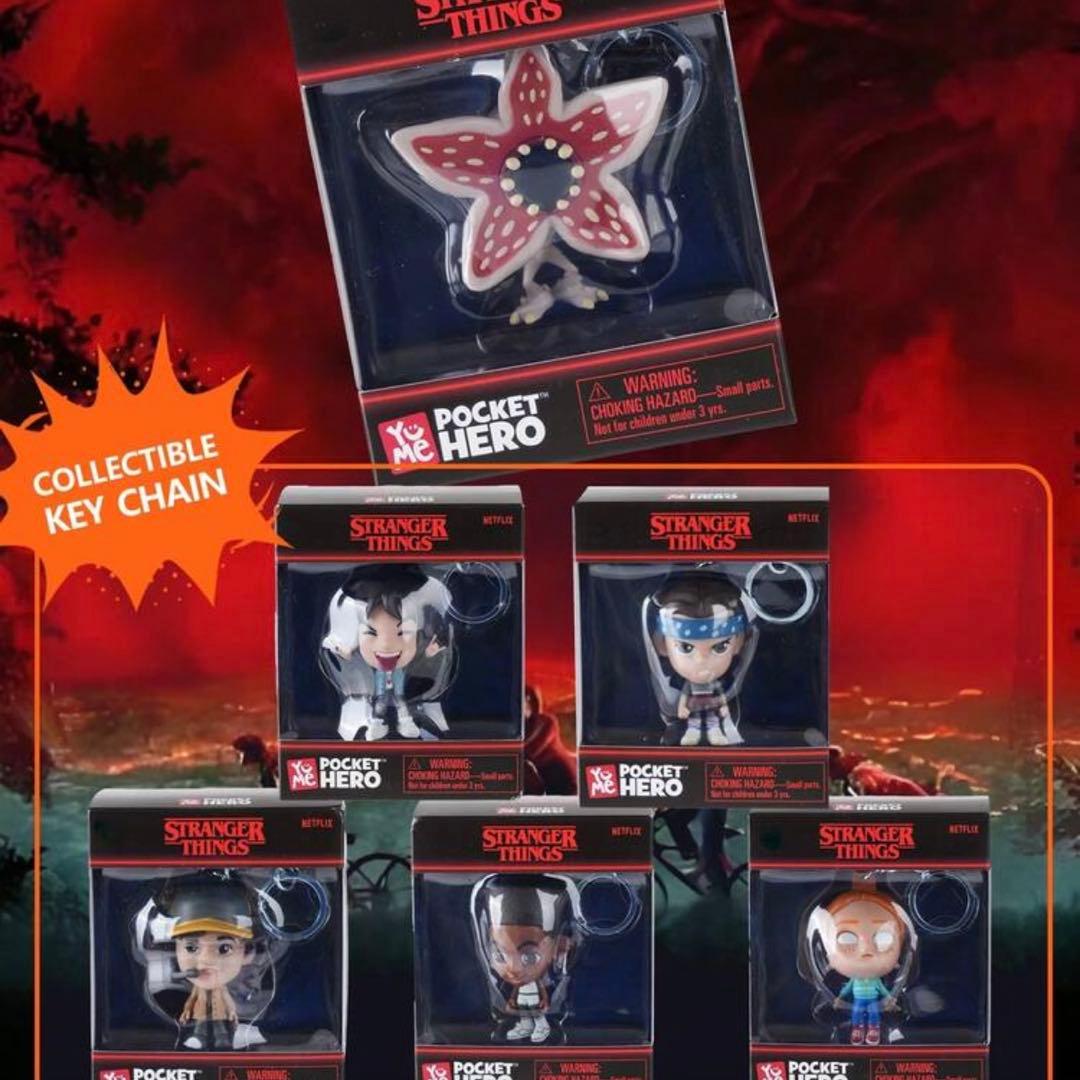 ストレンジャーシングス STRANGER THINGS キーホルダー 6点セット