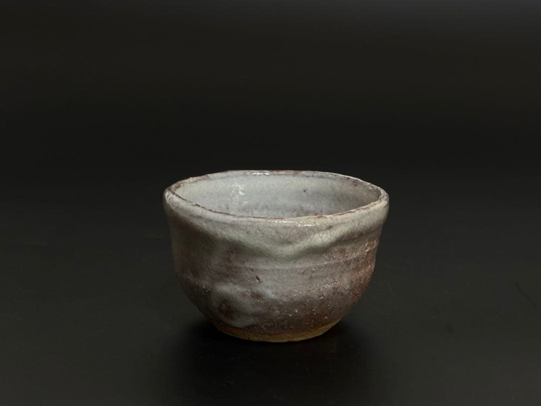 830『志野 花文 三ッ足鉢』 /骨董品 古美術 アンティーク 古玩