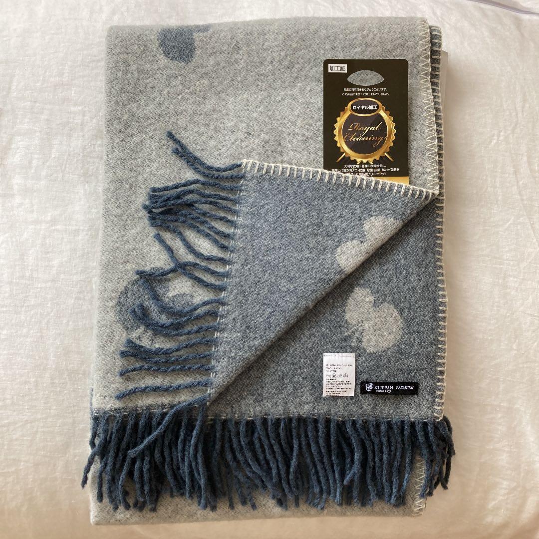 ロエベ モヘア マフラー ウール 黒 ストール S3346