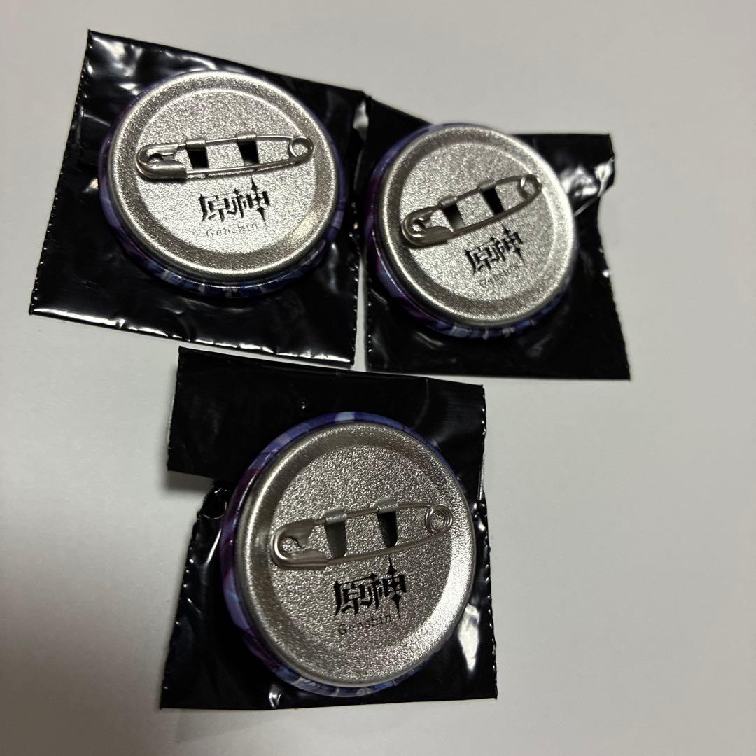 原神 未来屋書店 購入特典 フリンズ ミニ缶バッジ 3個セット - メルカリ