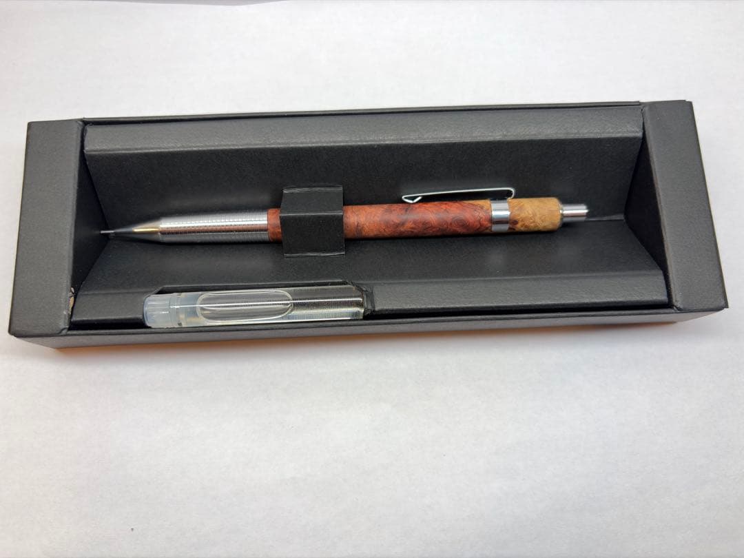 CraftA crafta クラフトエー 本花梨瘤紅白 mp201 箱オイル付き