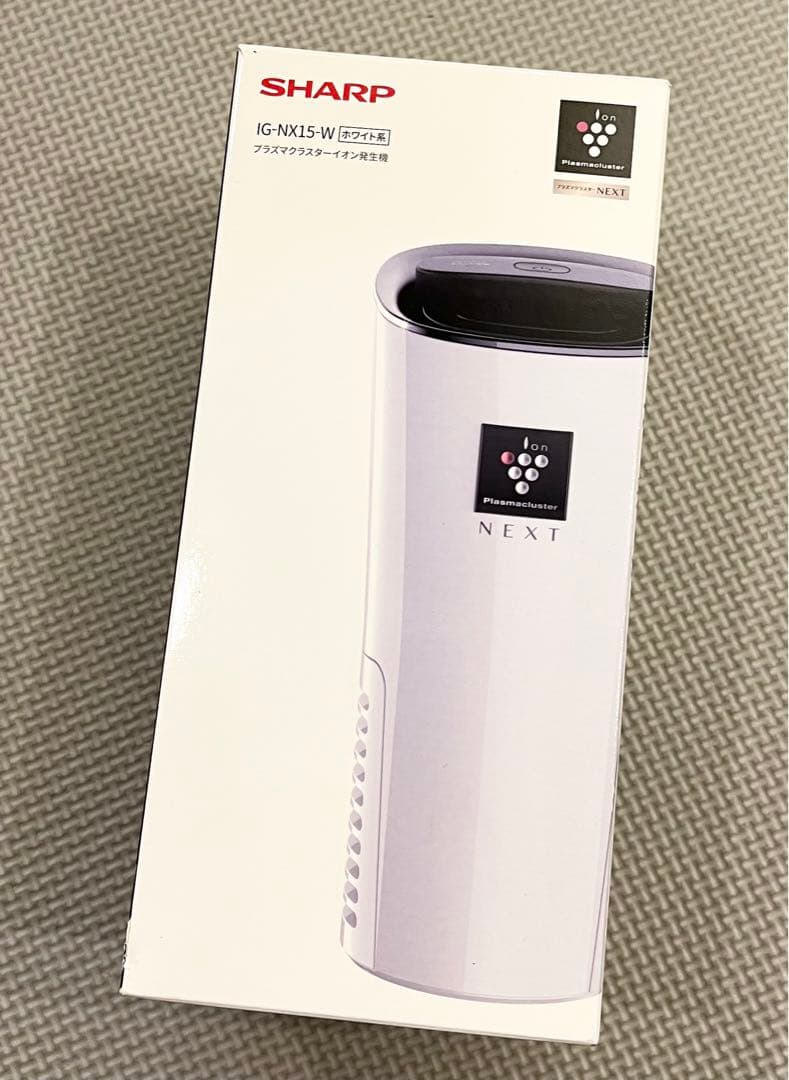 SHARP プラズマクラスターイオン発生機 IG-NX15-W SHARP（シャープ） IG-NX15-W プラズマクラスターイオン発生機