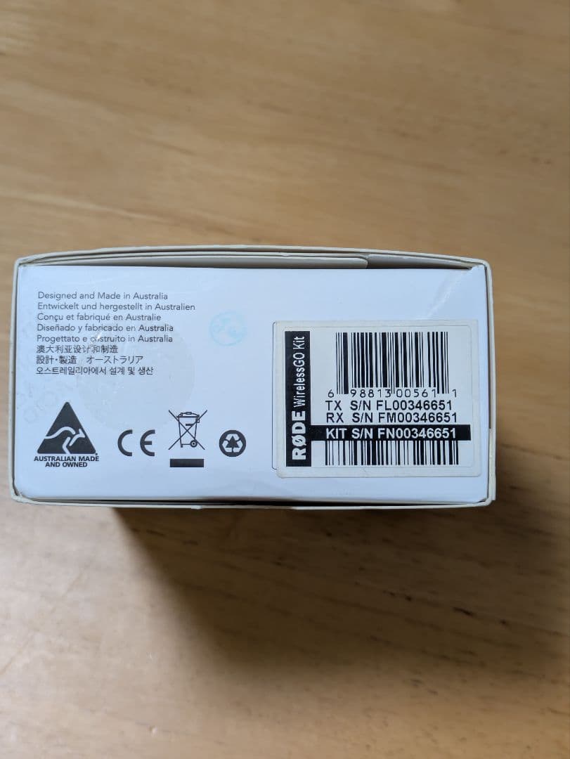 RØDE WIRELESS GO ワイヤレスマイク