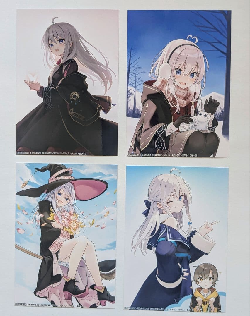 魔女の旅々　直筆サイン入りグッズセット　白石定規