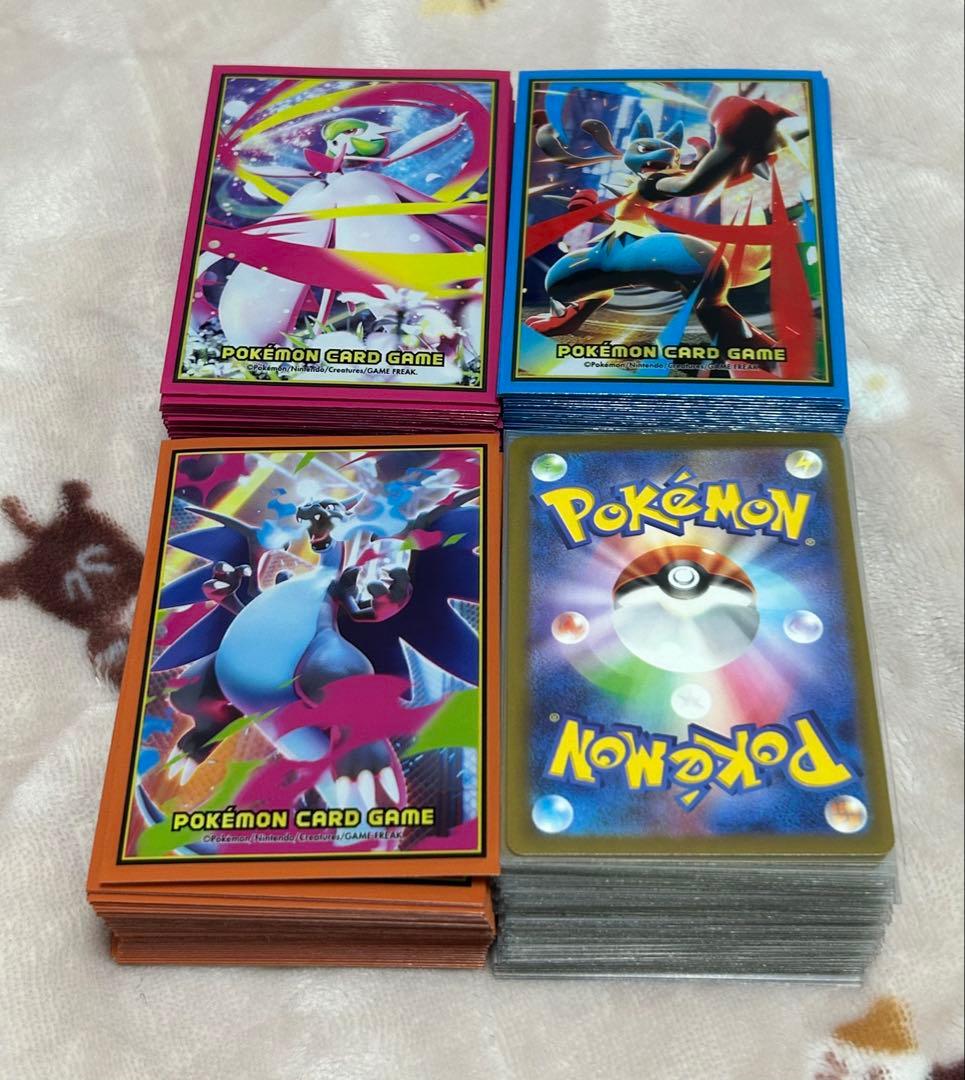 ポケモンカード 引退 デッキ4個 メガゲンガー サーナイトプレイマット