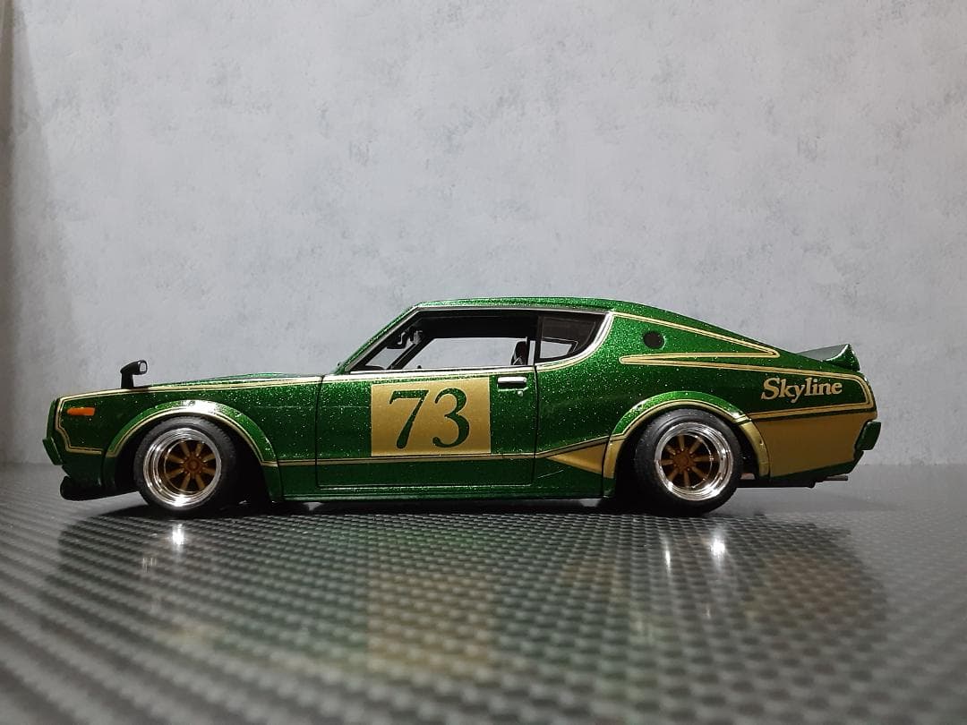 Maisto 1/24 日産 スカイライン 2000GT-R ケンメリレーシング