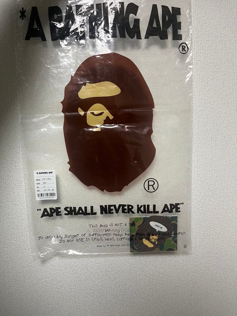 A・BATHING APE シャークパーカー XL