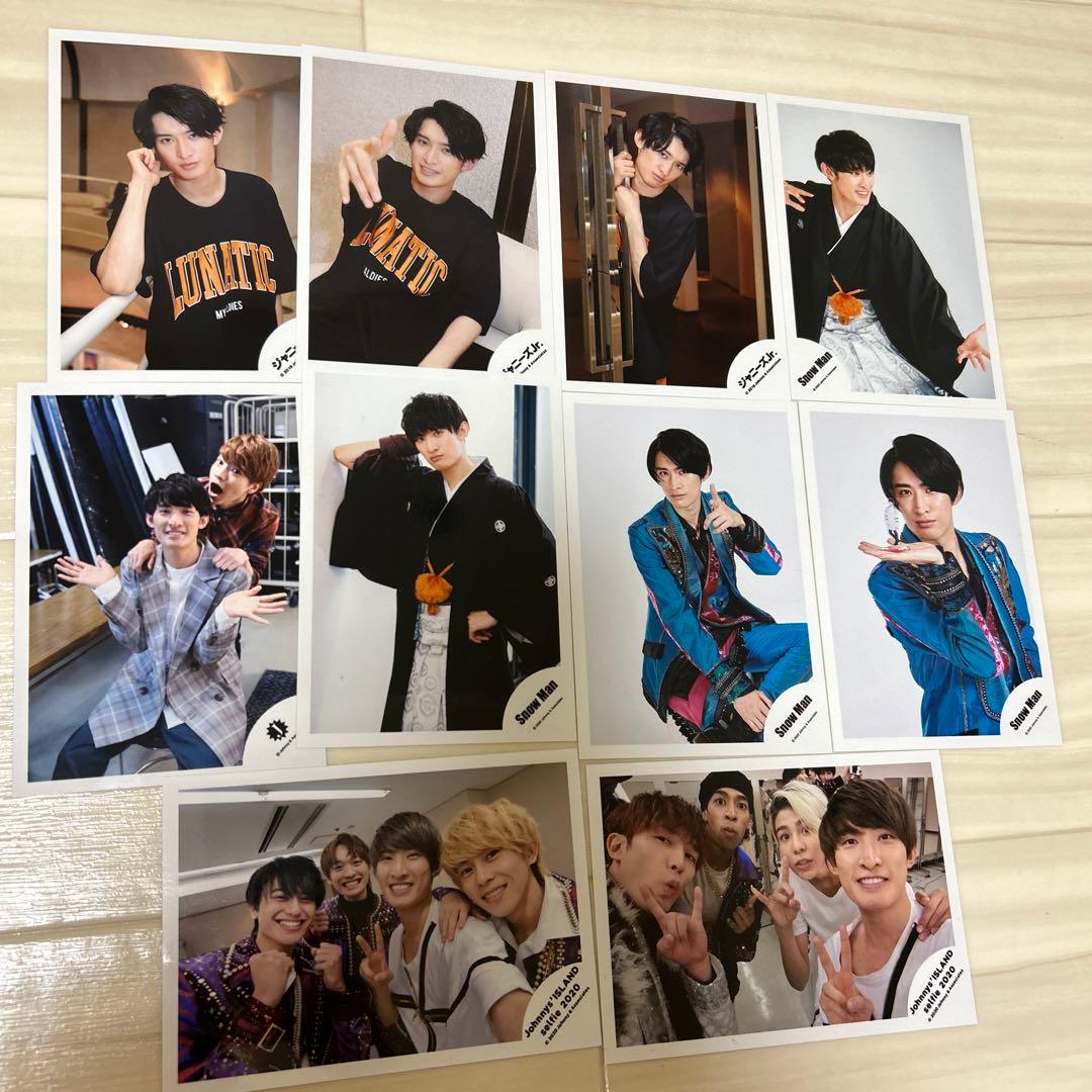 Snow Man向井康二Jr時代〜デビュー後公式写真＆フォトセ＆大判写真59枚