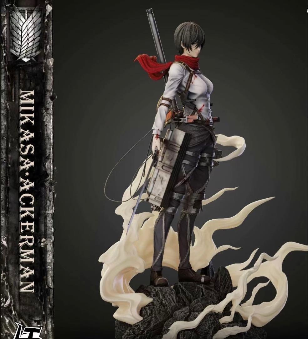 進撃の巨人 ミカサ・アッカーマン フィギュア ガレージキット