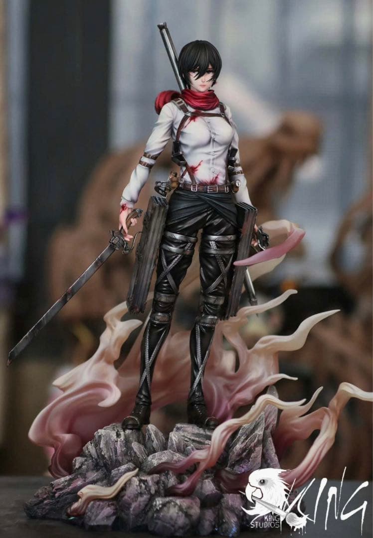 進撃の巨人 ミカサ・アッカーマン フィギュア ガレージキット