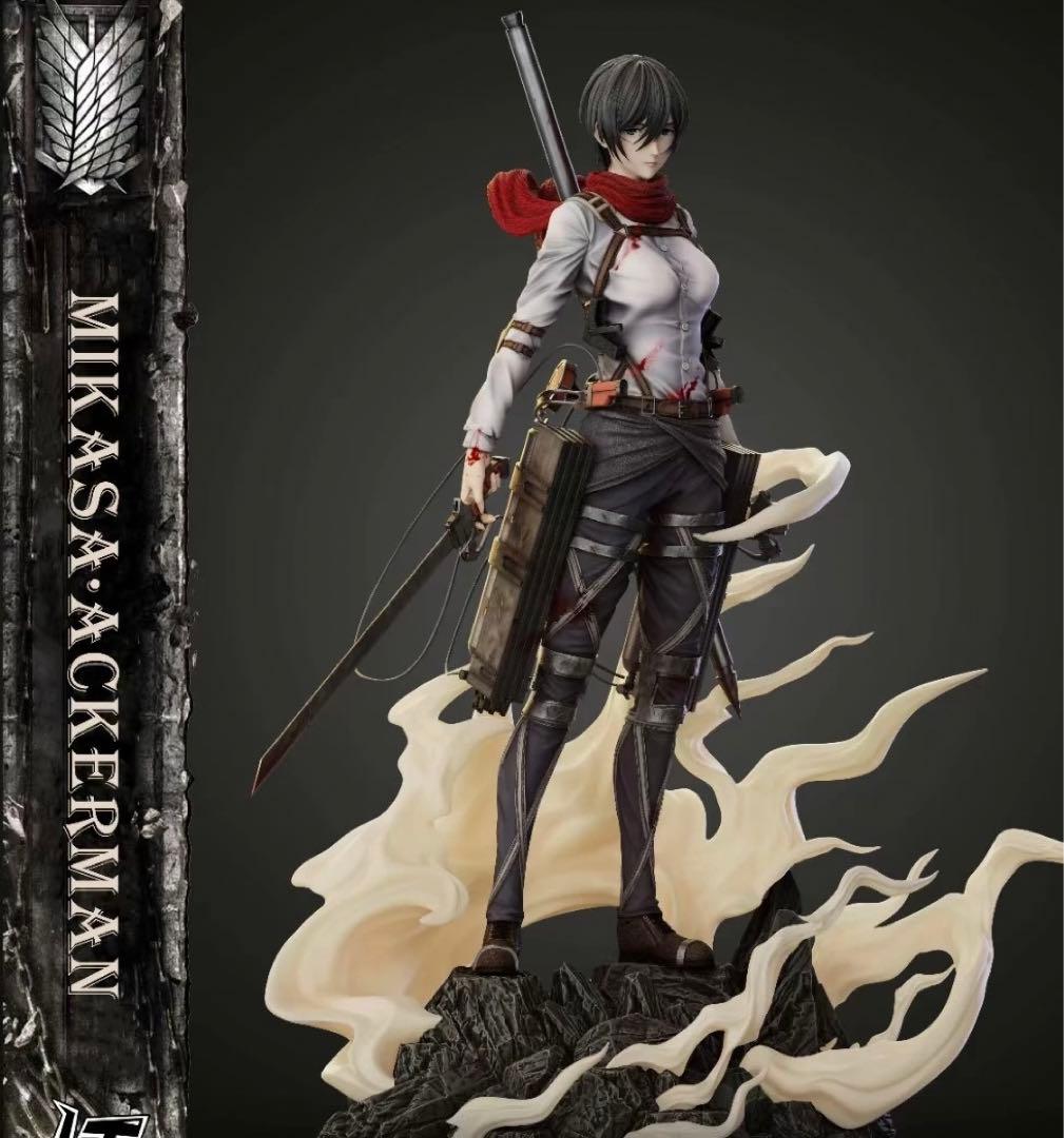 進撃の巨人 ミカサ・アッカーマン フィギュア ガレージキット