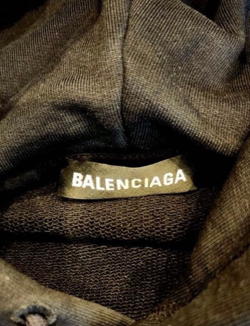 【週末SALL‼️】BALENCIAGA ブラック パーカー