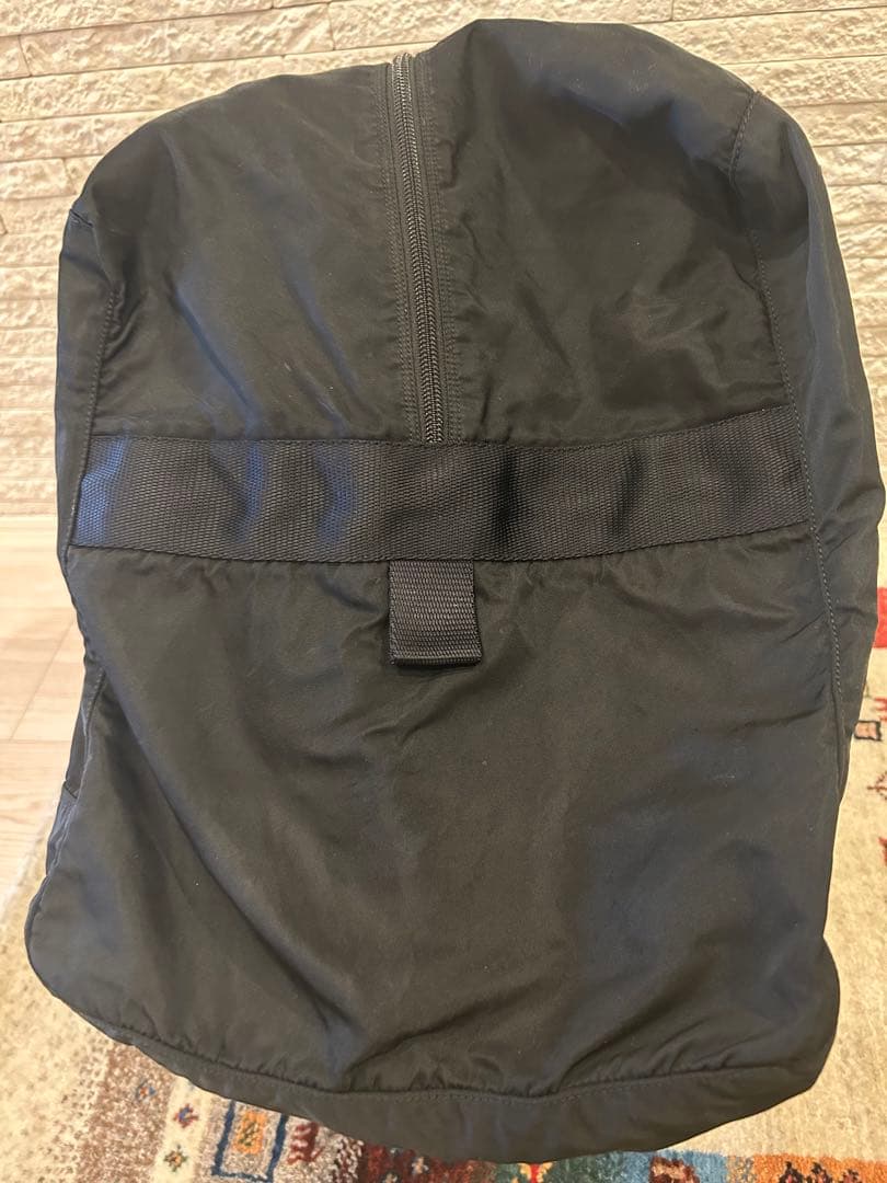 PRADA プラダ 2way ボストンバッグ ナイロン×レザー 黒 鍵付き 美品