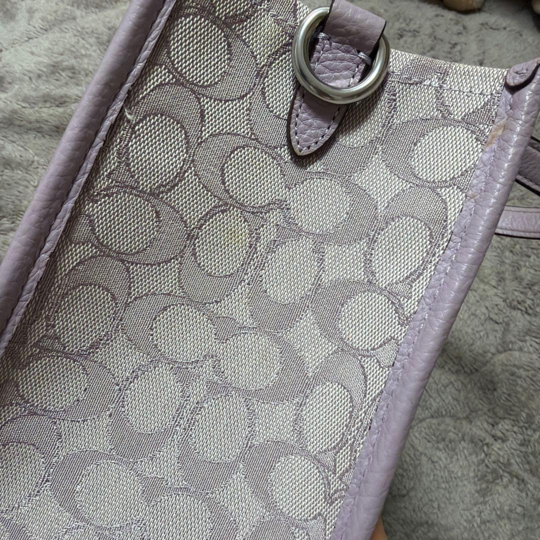 COACH ライラック ハンドバッグ