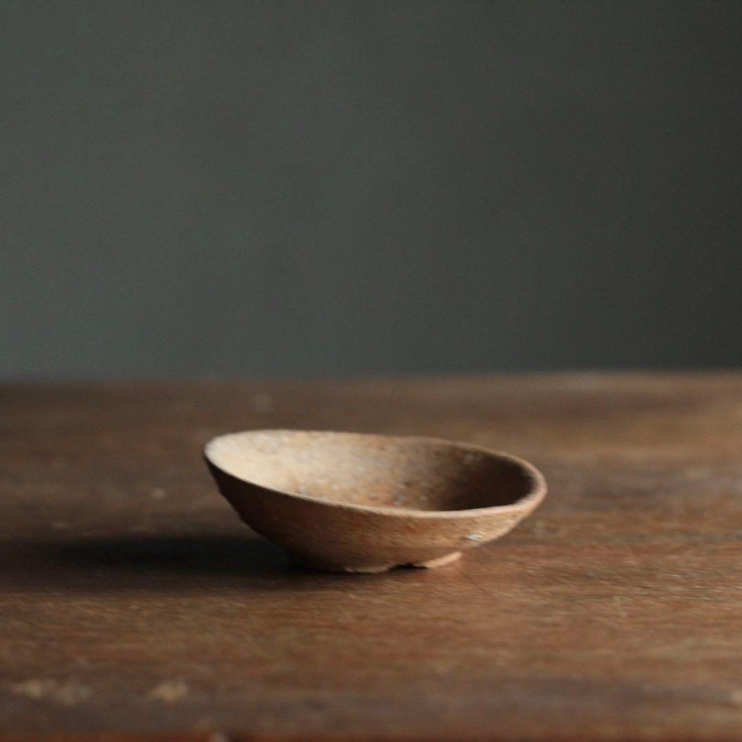 赤あがり 常滑 山盃 盃 ぐい呑み 酒器 鎌倉時代 古美術 古道具