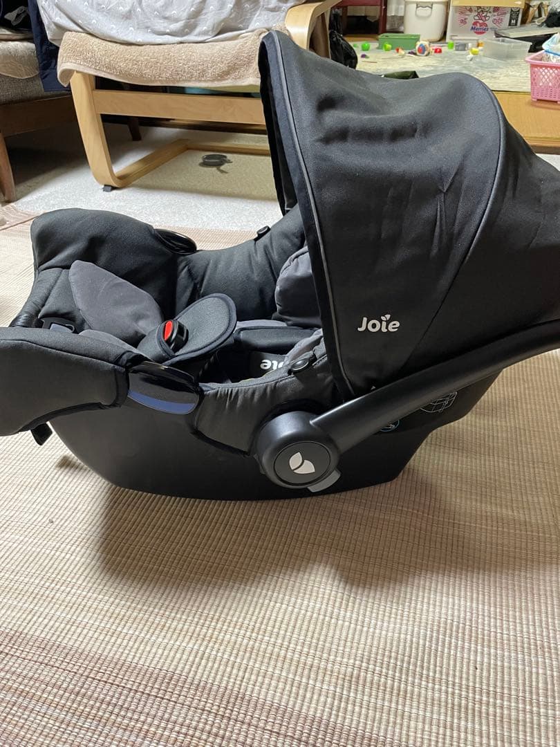 Joie gemm チャイルドシート　ベビーシート グレー 日よけ付き