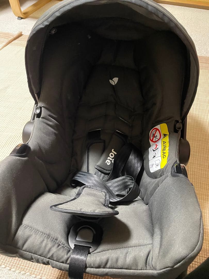 Joie gemm チャイルドシート　ベビーシート グレー 日よけ付き