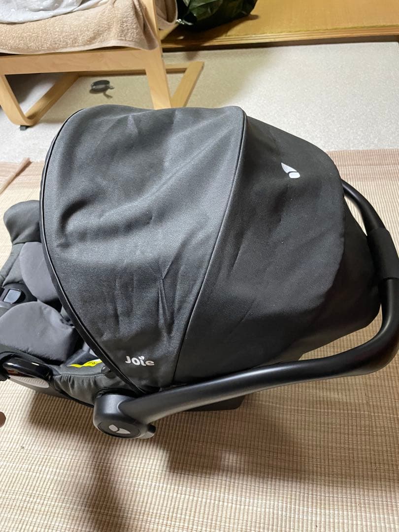 Joie gemm チャイルドシート　ベビーシート グレー 日よけ付き