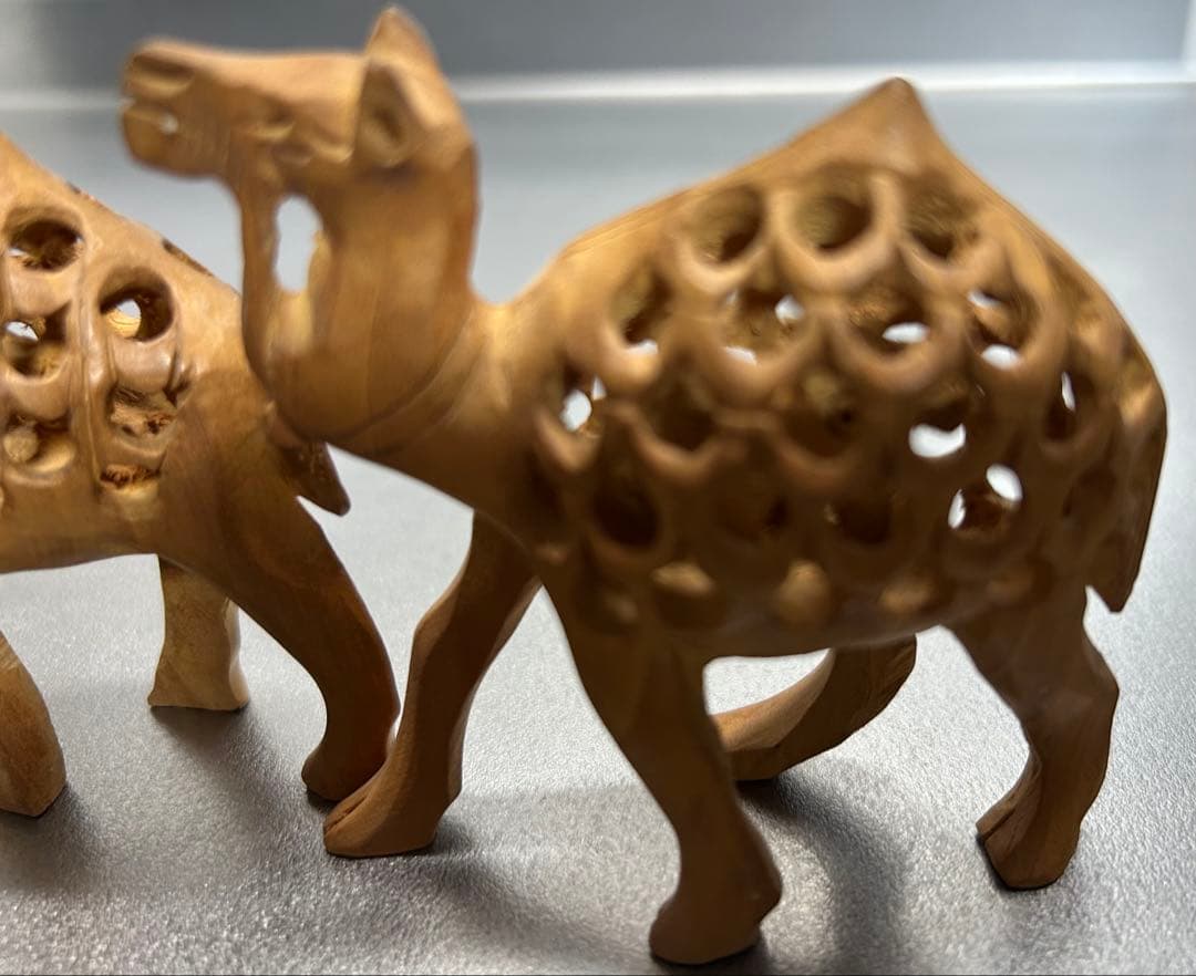 インド ラクダの置物 2個セット - メルカリ