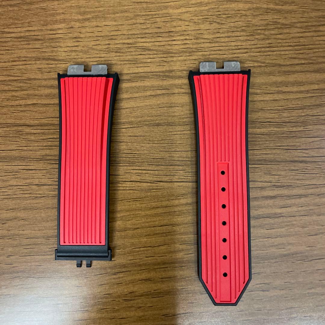 （art）HUBLOTビックバンウニコ　レッド ラバーベルト