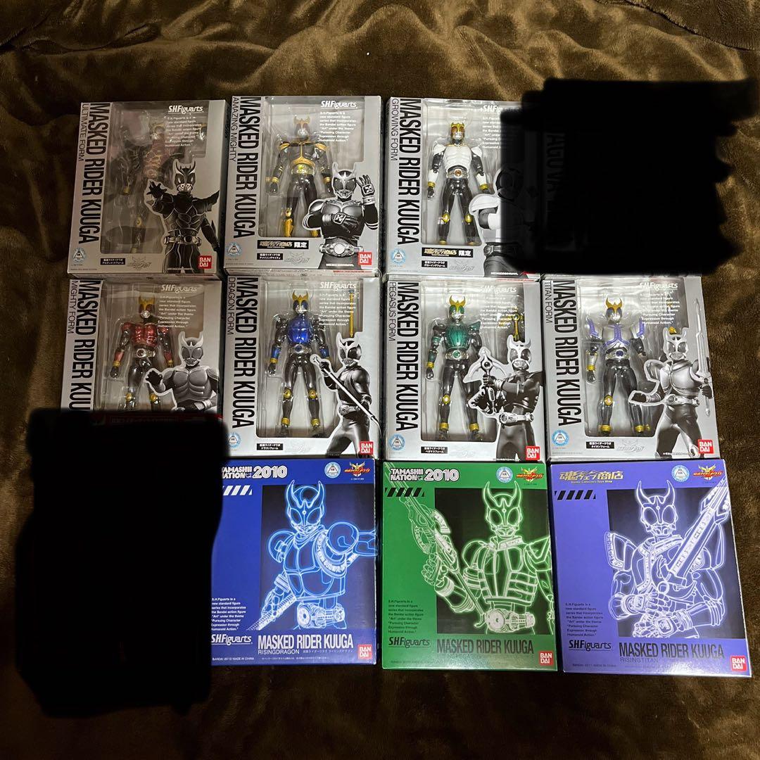 ジーン様S.H.Figuarts 仮面ライダークウガ　10体　セット　初期 S.H.Figuarts（真骨彫製法） 仮面ライダークウガ マイティフォーム
