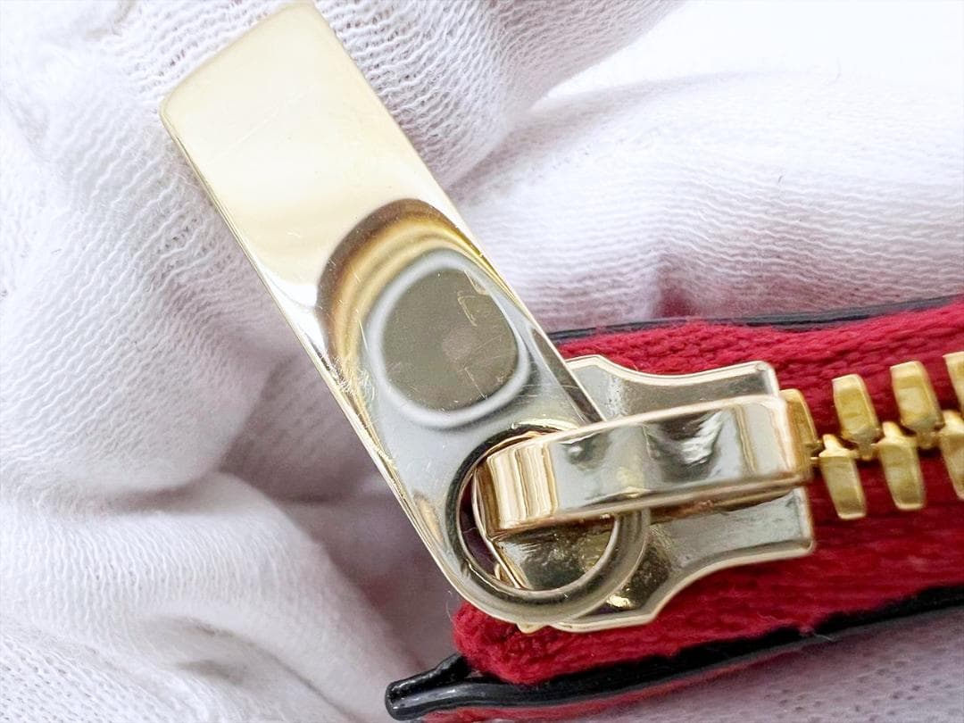 美品　ヴァレクストラ　グレインカーフスキン　L字　キーリング付き　ケース