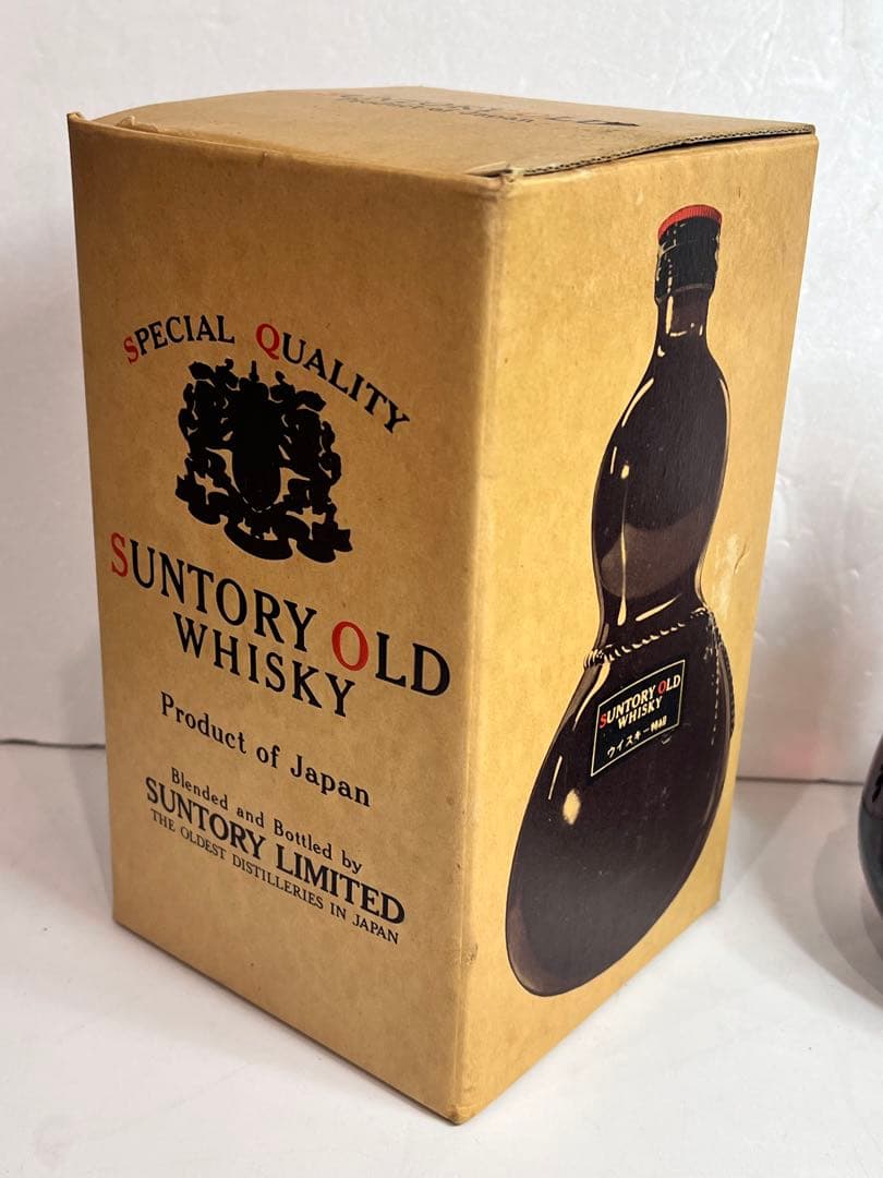 希少 サントリー オールド 祝大阪築城400年祭 ひょうたん型ボトル720ml