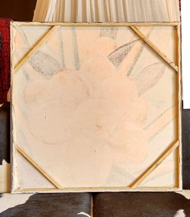 ココナッツ ヤシの木 剥げて南国 バリ島 絵画 アートパネル アジアン雑貨