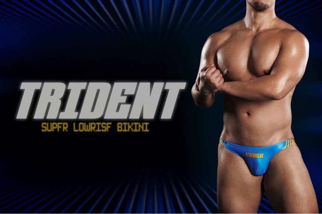 EGDE エッジ TRIDENT ビキニ ローライズ ハーフ サイズM セット