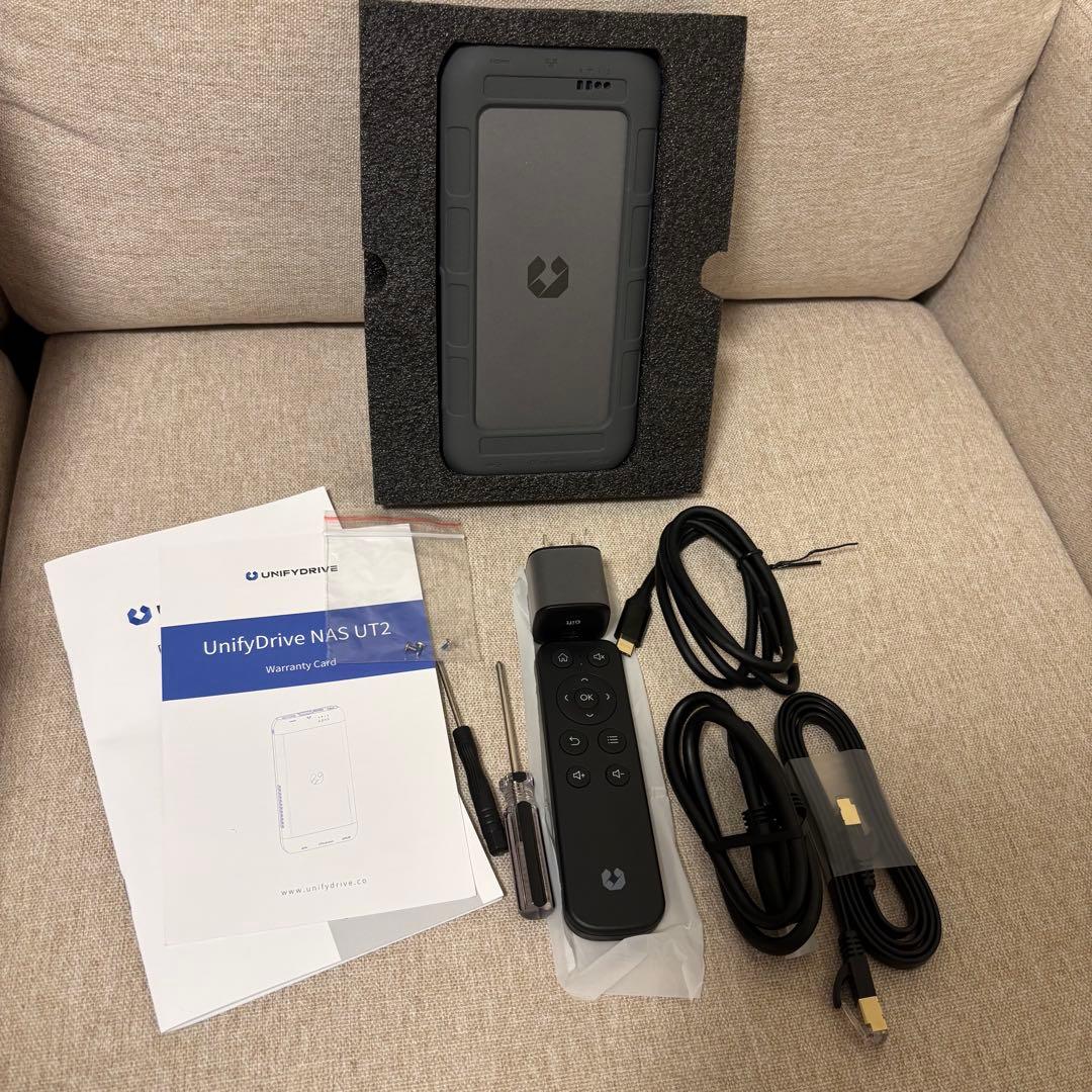 UnifyDrive NAS UT2 ポータブルNAS