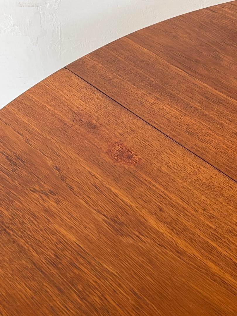 イギリス ヴィンテージ Nathan ラウンド エクステンション テーブル