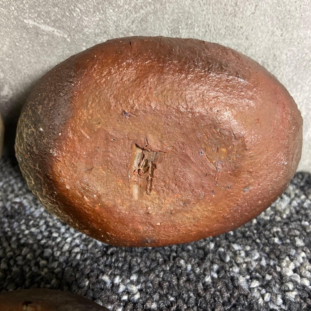 備前焼 脇本博之 香炉 花器 花瓶 一輪挿し 緋襷 窯変 カセ 置物 インテリア