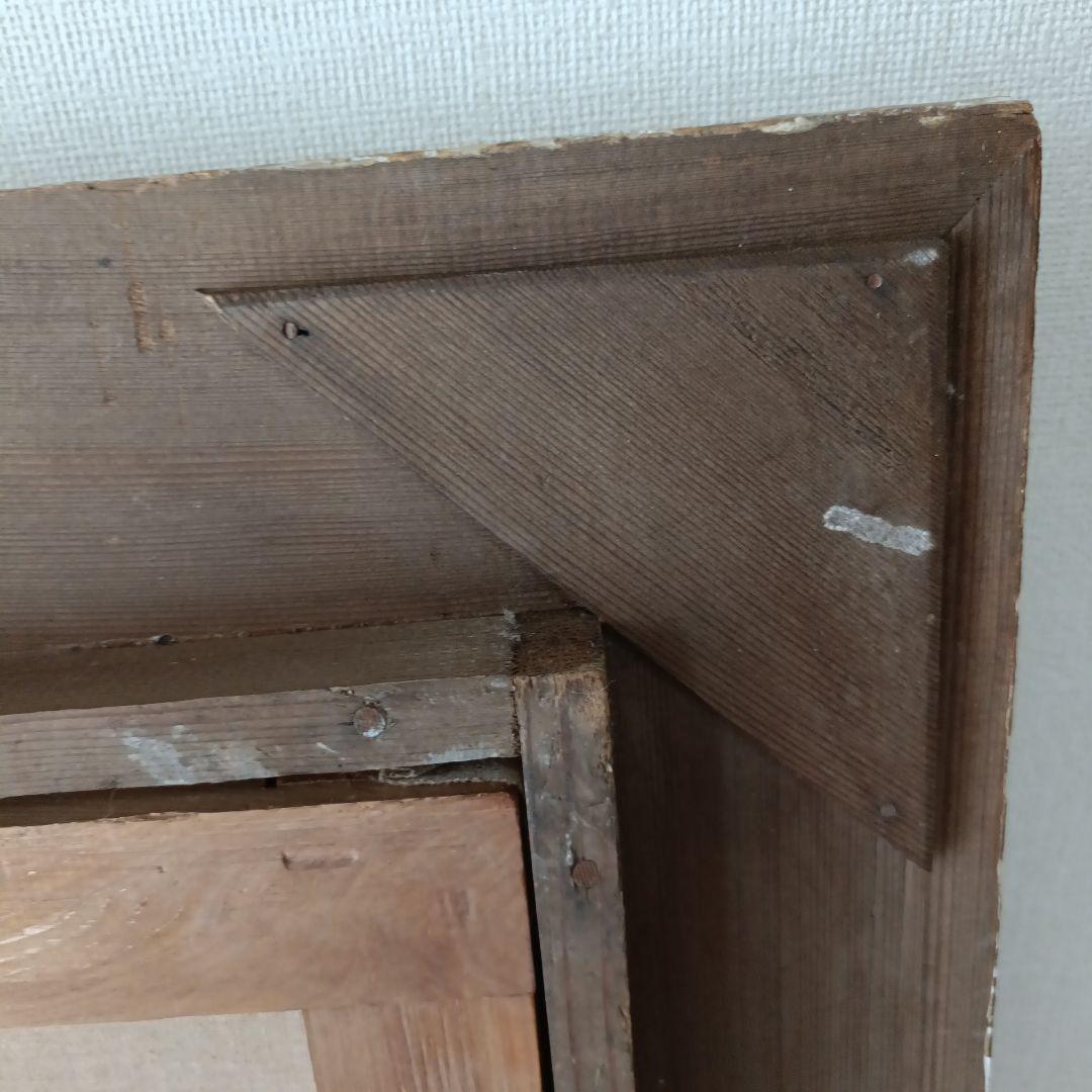 古　カラフル　薔薇　花の絵　アート　油絵?　絵画　アンティーク　作者不明